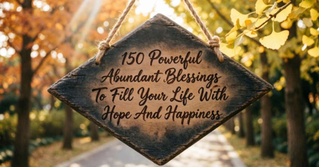 150 Powerful Abundant Blessings To Fill Your Life With Hope And Happiness 