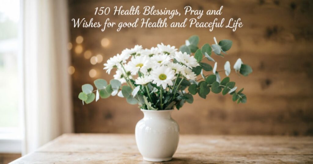 150 Health Blessings, Pray and Wishes for good Health and Peaceful Life