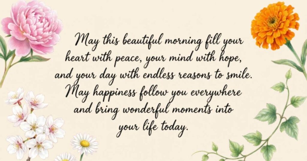 Best Good Morning Blessings For Today