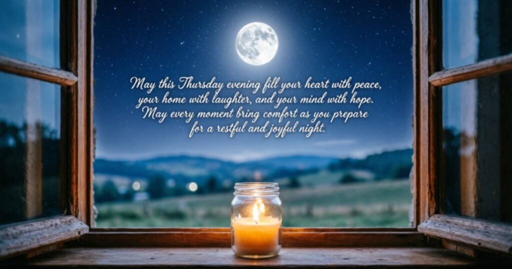 Best Thursday Evening Blessings