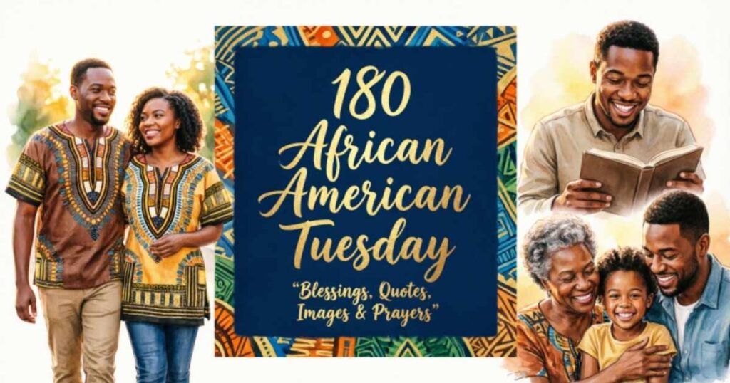 180 African American Tuesday Blessings, Quotes, Images & Prayers