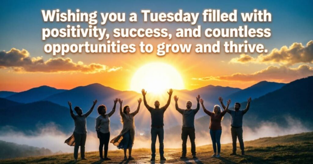 Positive Tuesday Wishes And Messages
