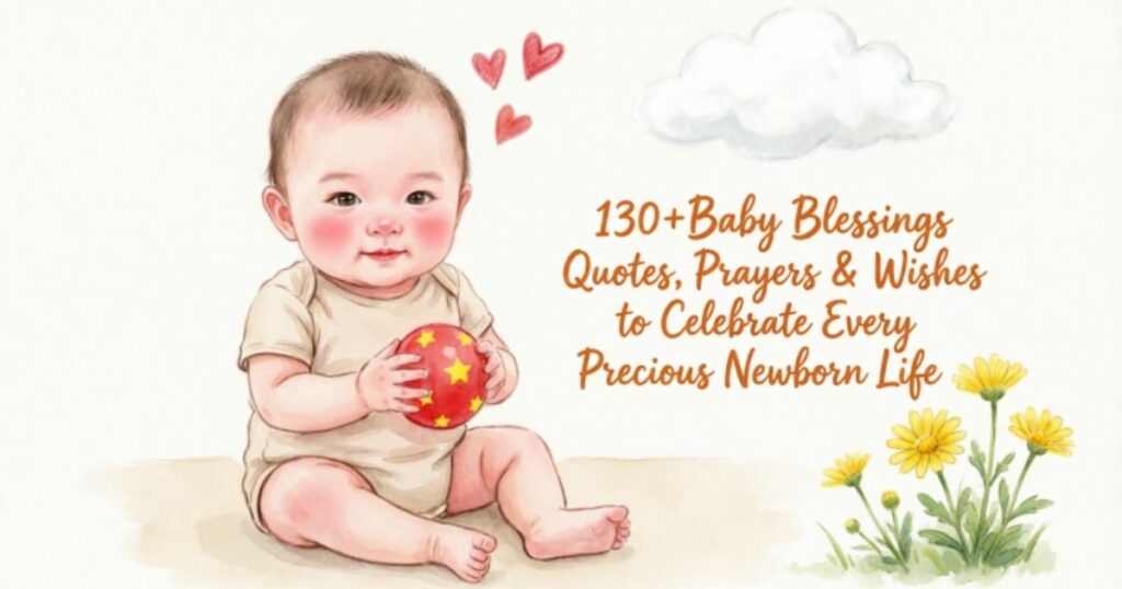 130+Baby Blessings Quotes, Prayers & Wishes to Celebrate Every Precious Newborn Life