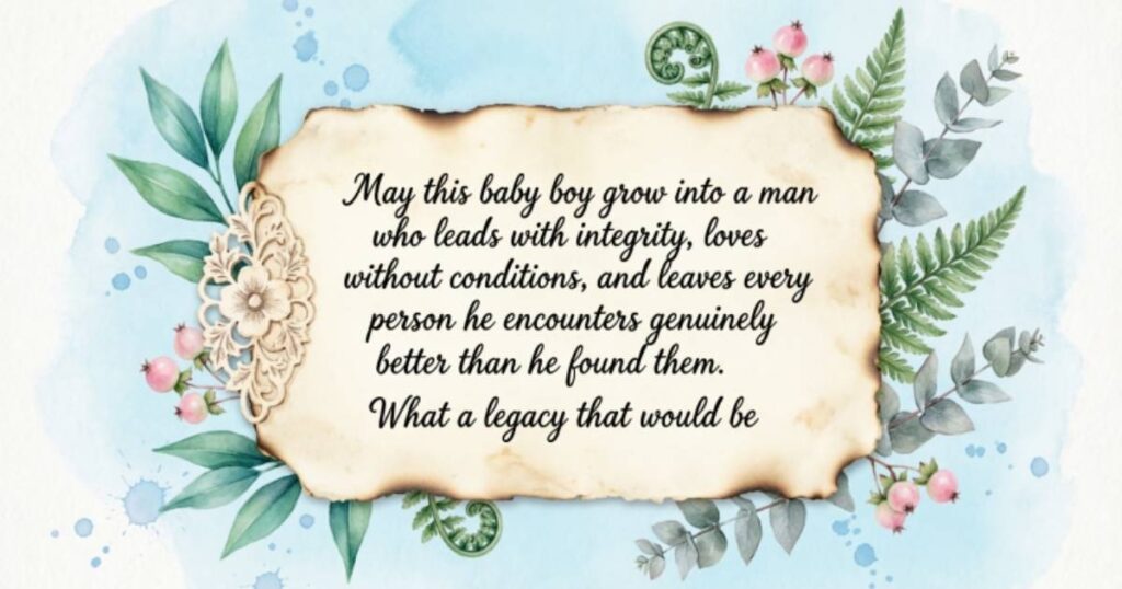Blessing For Baby Boy