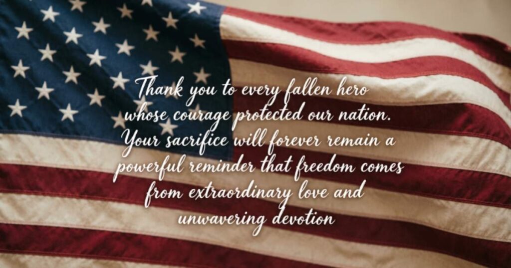 Thank You Memorial Day Quotes For Honoring Fallen Heroes
