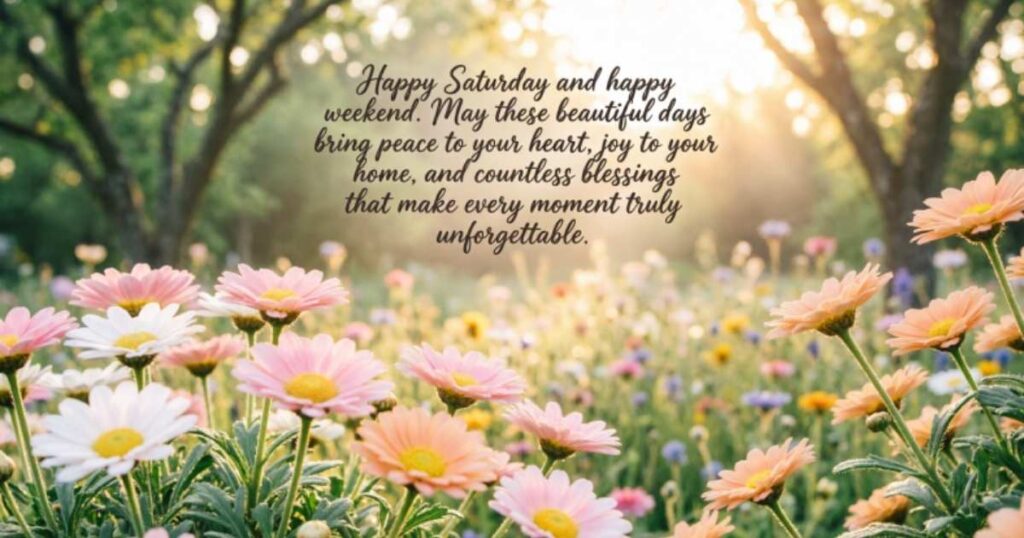 Happy Saturday Weekend Wishes And Greetings