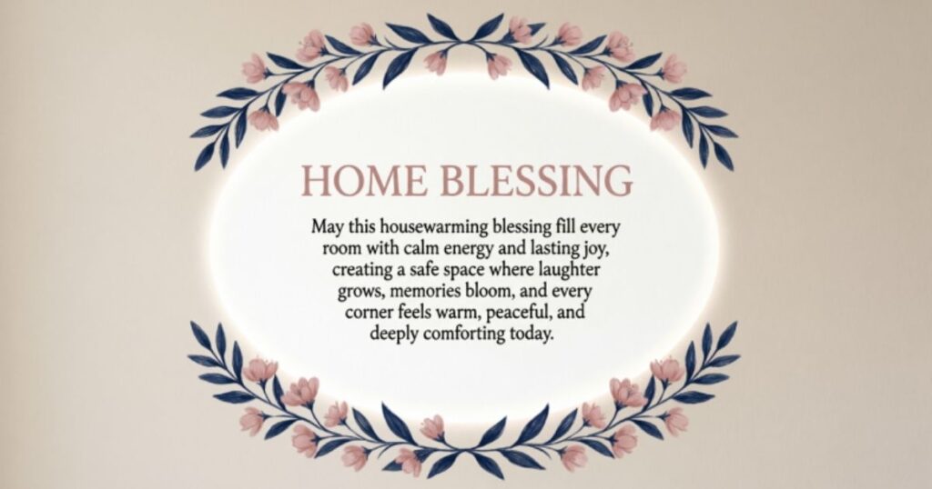 Housewarming Blessing