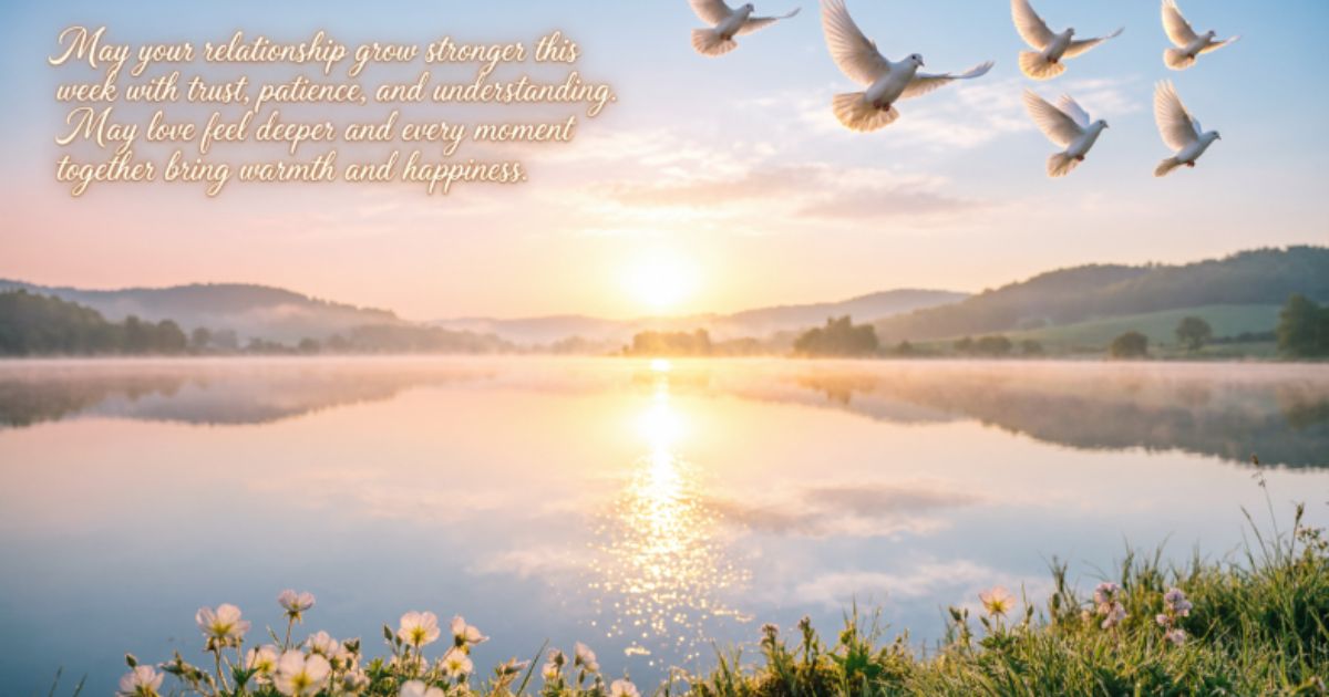New Week Blessings For Love, Relationships, And Myself
