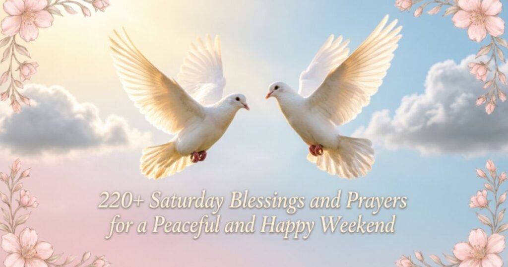 220+Saturday Blessings and Prayers for a Peaceful and Happy Weekend 