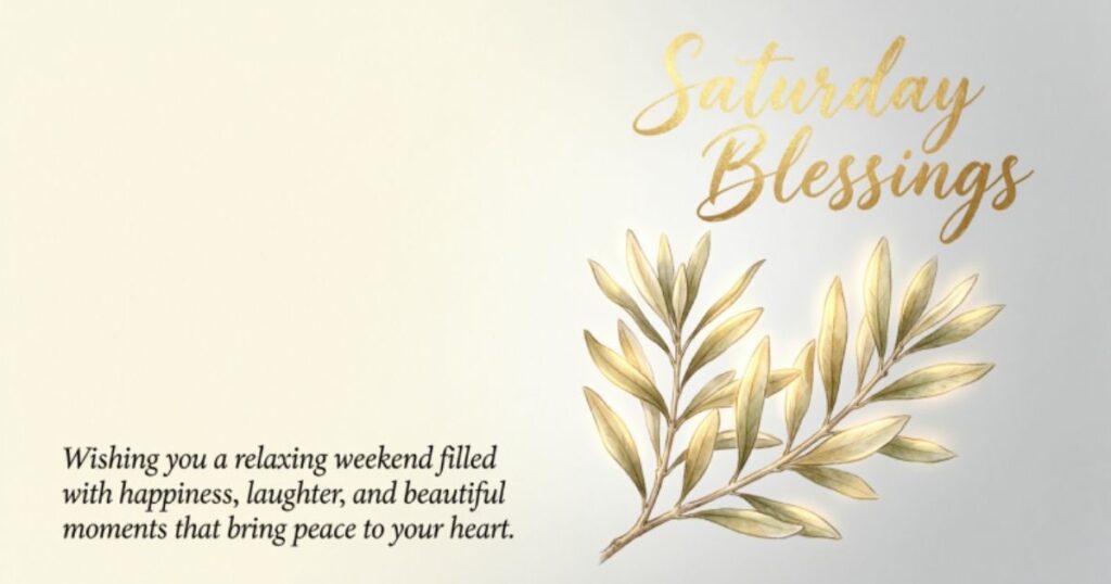 Weekend Wishes And Saturday Greetings
