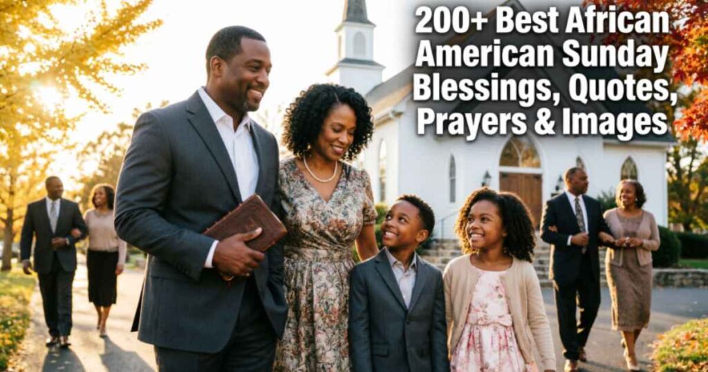 200+ Best African American Sunday Blessings, Quotes, Prayers & Images