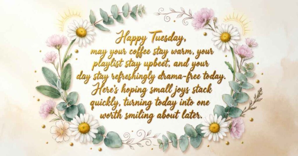 Cute Wishes For Tuesday