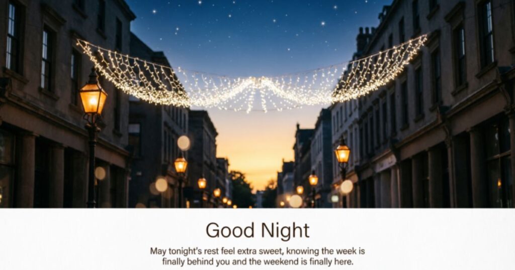 Friday Good Night Blessings