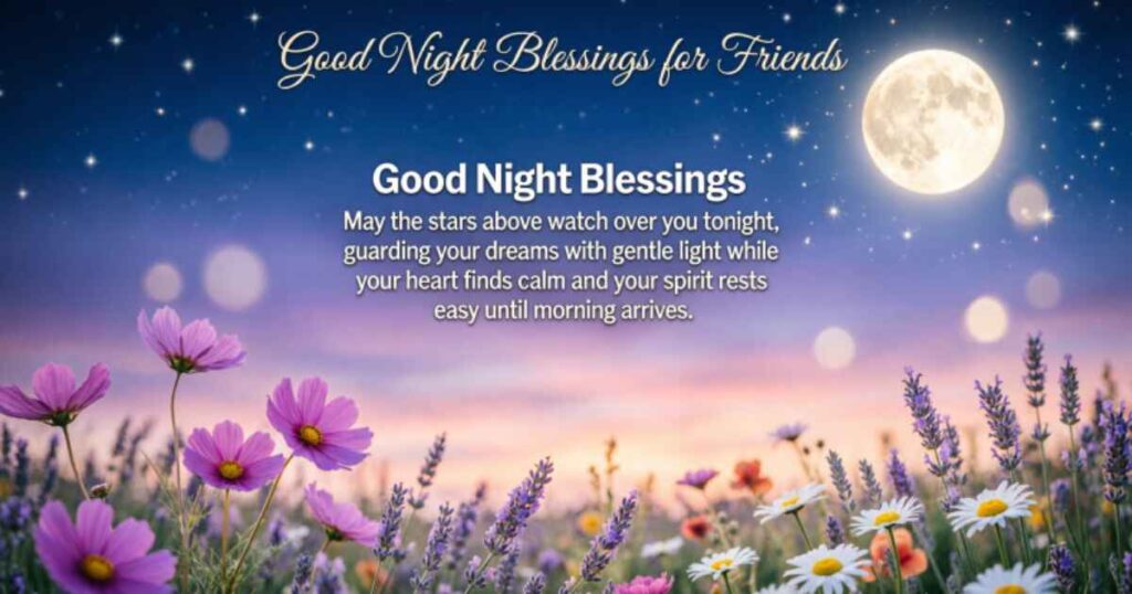 Beautiful Good Night Blessings