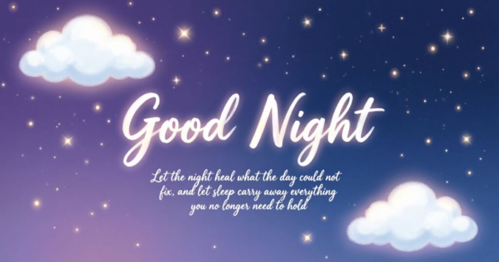 Good Night Blessings Quotes
