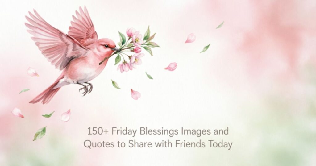 150+ Friday Blessings Images and Quotes to Share with Friends Today 