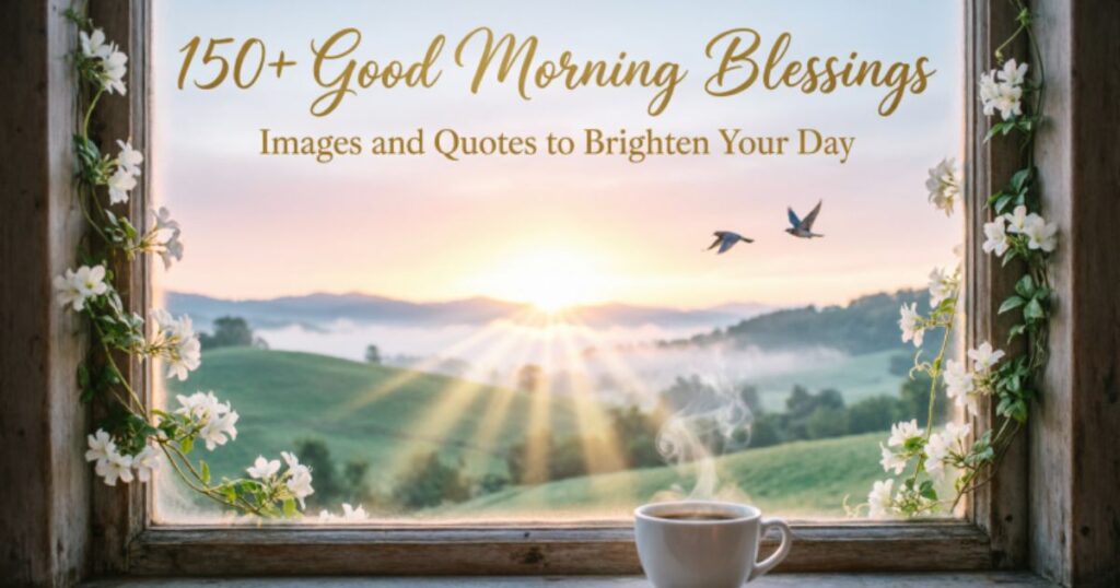 150+ Good Morning Blessings Images and Quotes to Brighten Your Day