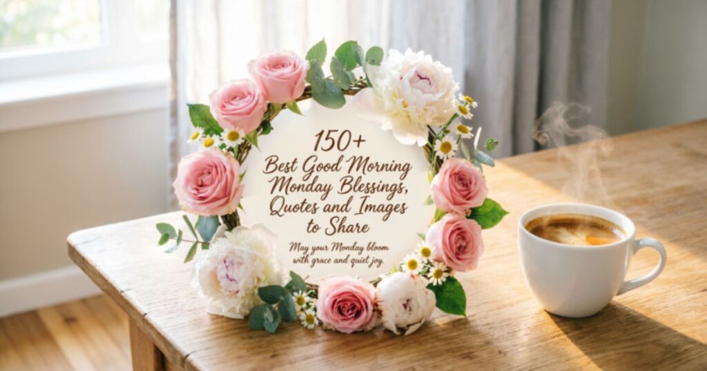 150+ Best Good Morning Monday Blessings, Quotes and Images to Share 