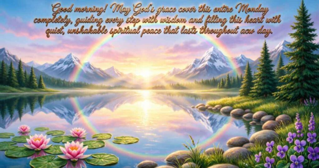 SPIRITUAL GOOD MORNING MONDAY BLESSINGS