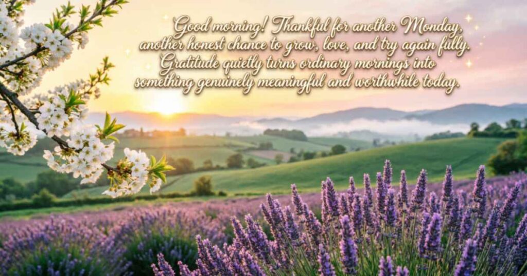 THANKFUL GOOD MORNING MONDAY BLESSINGS
