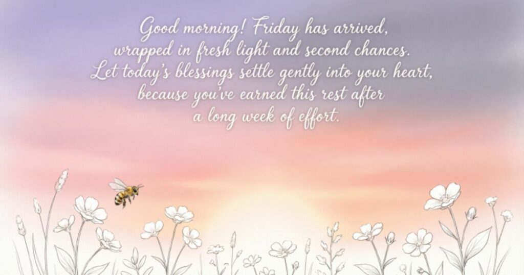  GOOD MORNING FRIDAY BLESSINGS AND GREETINGS