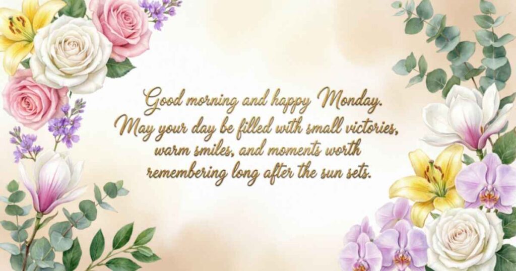 Monday Greetings and Blessings