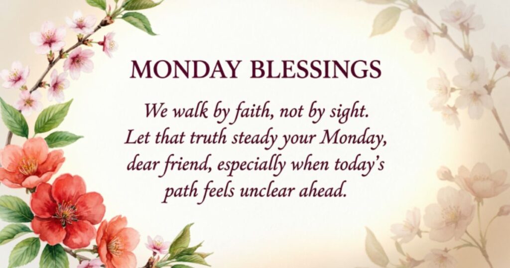 Faith-Filled Monday Blessings