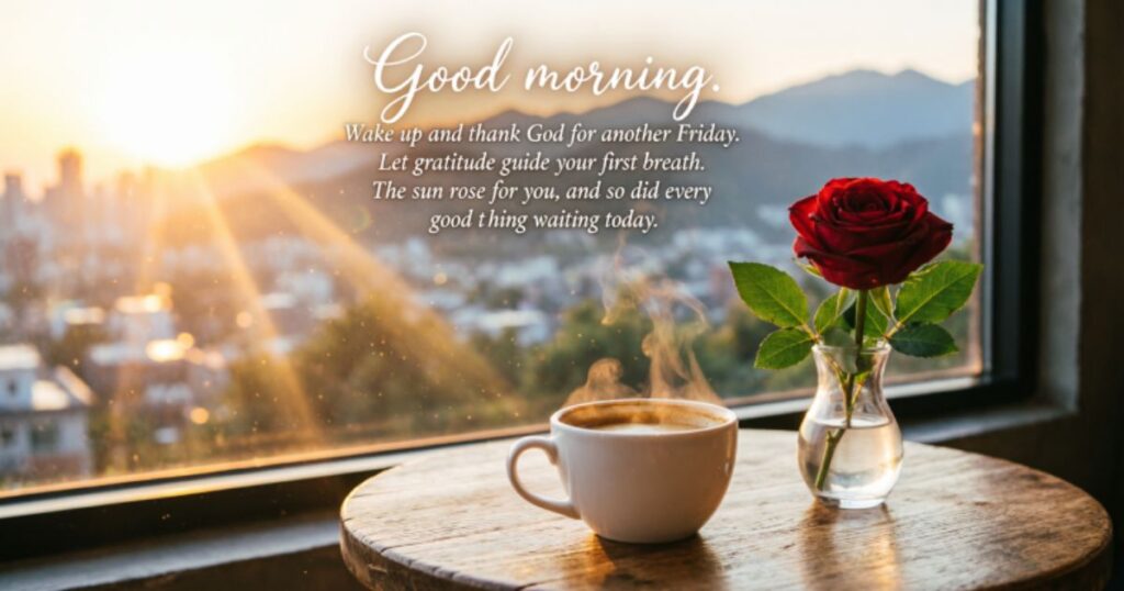 GOOD MORNING FRIDAY BLESSINGS