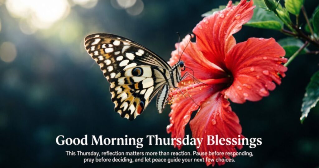 SPIRITUAL THURSDAY BLESSINGS FOR INNER PEACE AND REFLECTION