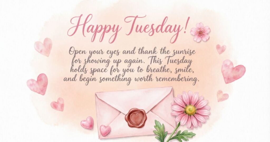 Good Morning Tuesday Blessings For A Fresh Start