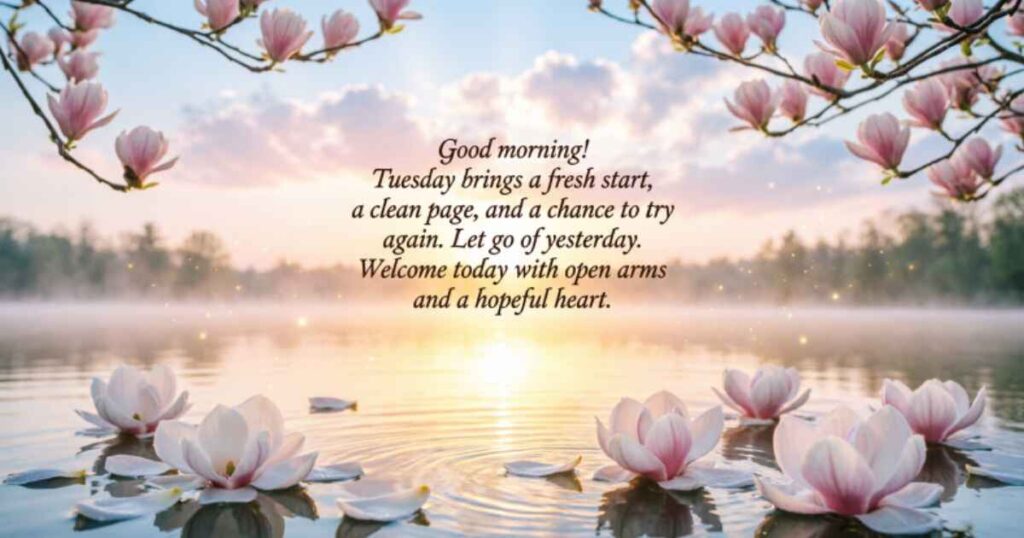 Good Morning Tuesday Blessings To Start Your Day Right
