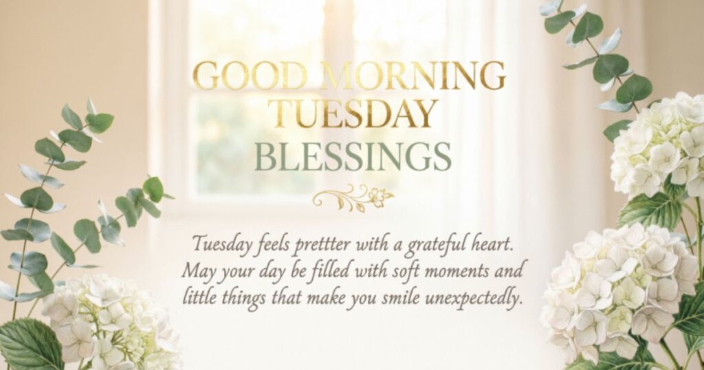 Beautiful And Cute Tuesday Blessings