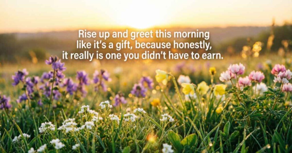 SHORT GOOD MORNING BLESSING QUOTES