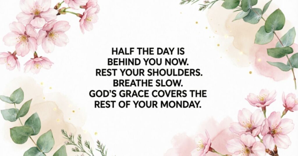 Short & Sweet Monday Afternoon Blessings