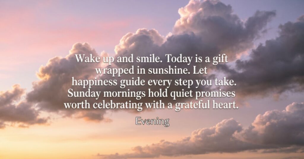 Happy Sunday Blessings