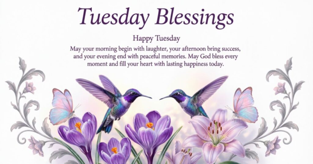 Happy Tuesday Blessings And Wishes
