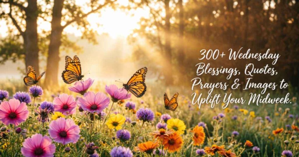 300+ Wednesday Blessings, Quotes, Prayers & Images to Uplift Your Midweek