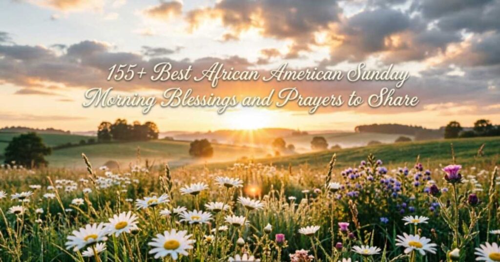 155+ Best African American Sunday Morning Blessings and Prayers to Share 