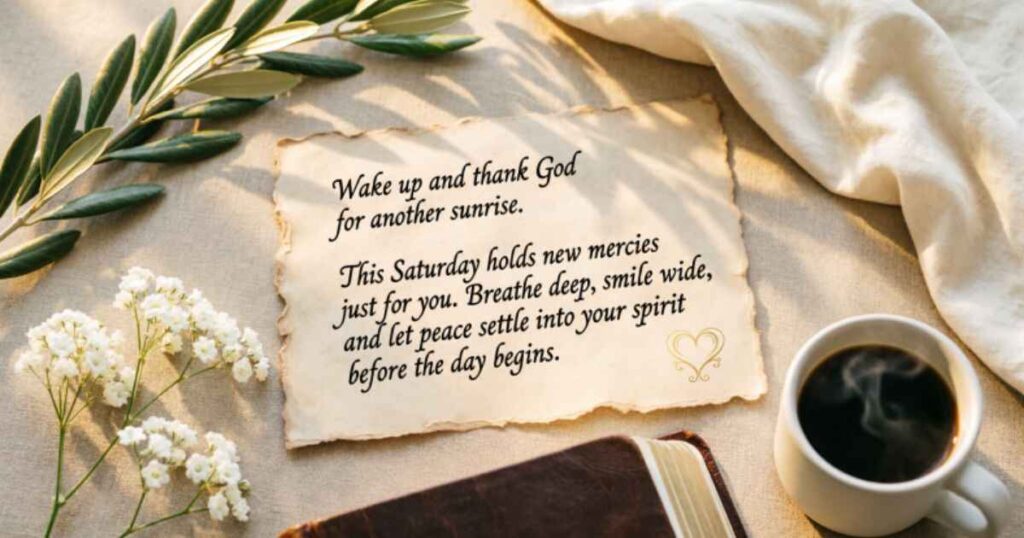 African American Saturday Morning Blessings