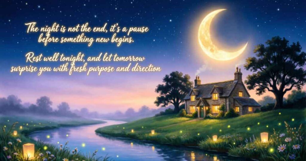 GOOD NIGHT BLESSINGS QUOTES FOR INSPIRATION