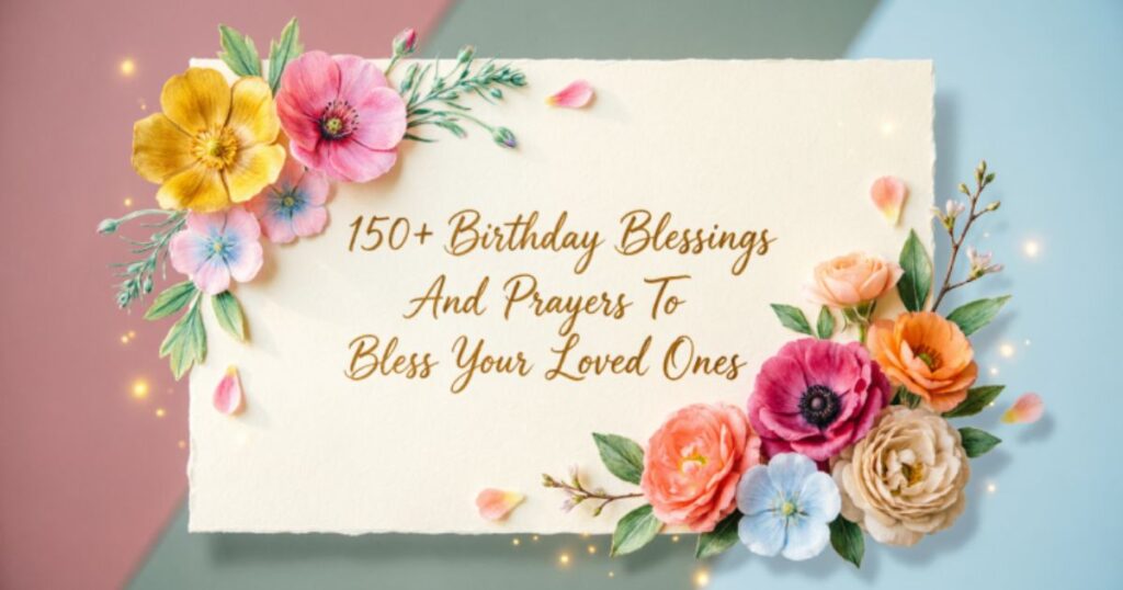 150+ Birthday Blessings And Prayers To Bless Your Loved Ones 