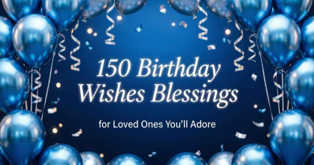 150 Birthday Wishes Blessings for Loved Ones You'll Adore 