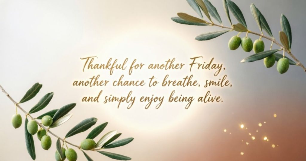 THANKFUL FRIDAY BLESSINGS
