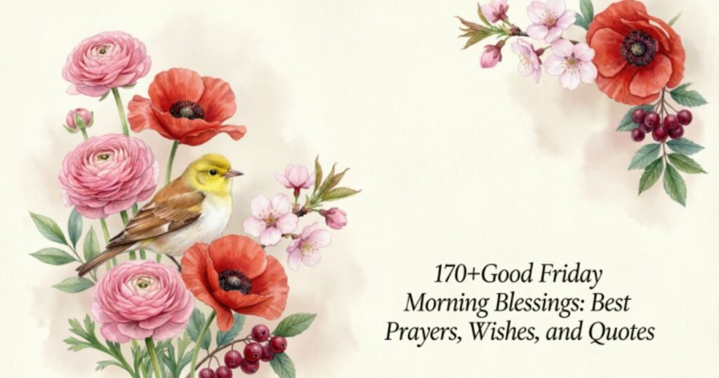 170+Good Friday Morning Blessings: Best Prayers, Wishes, and Quotes 