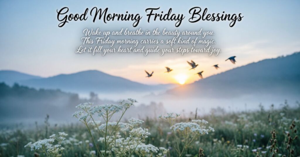 BEAUTIFUL GOOD MORNING FRIDAY BLESSINGS