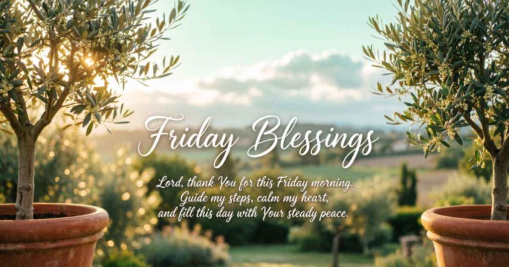 GOOD MORNING FRIDAY PRAYERS