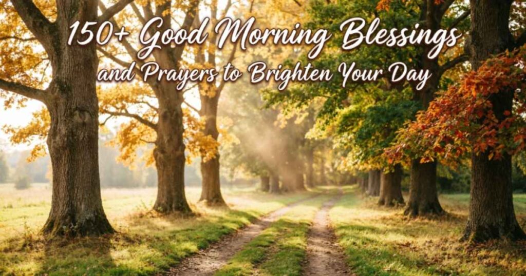 150+ Good Morning Blessings and Prayers to Brighten Your Day 