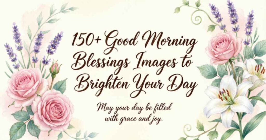150+ Good Morning Blessings Images to Brighten Your Day 