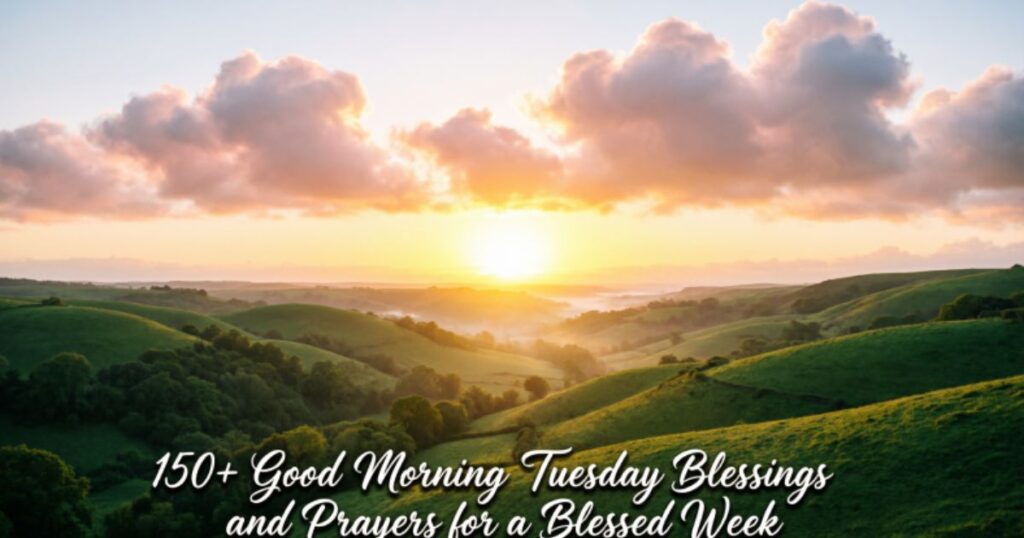 150+ Good Morning Tuesday Blessings and Prayers for a Blessed Week 