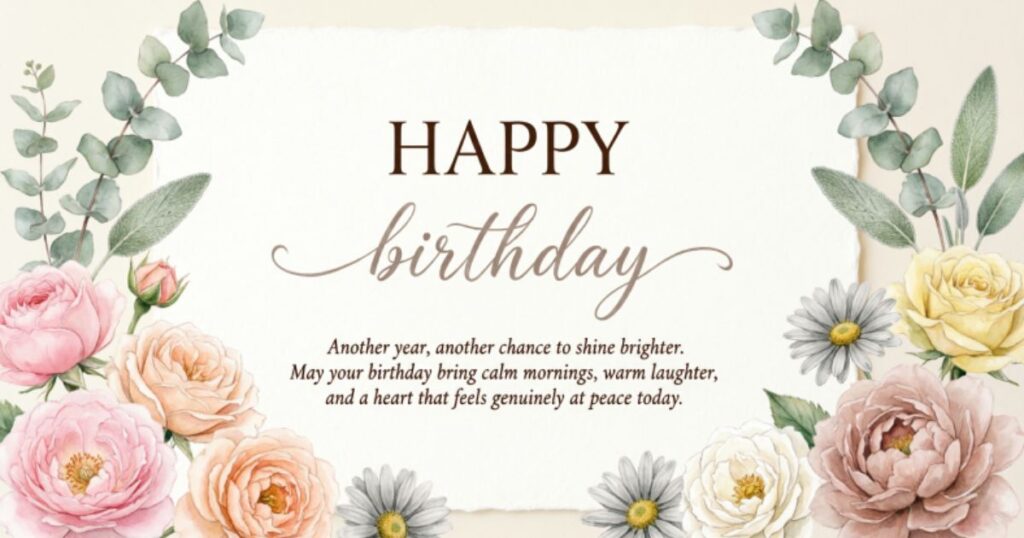 Short And Simple Birthday Blessings
